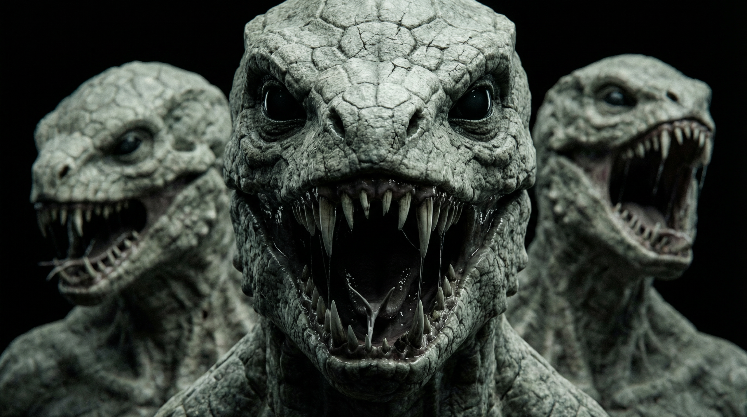 Reptiloide Schattenwesen